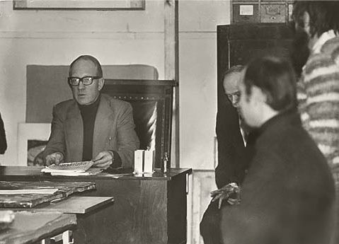 М. М. Девятов в мастерской. 1978 М. М. Девятов в мастерской. 1978