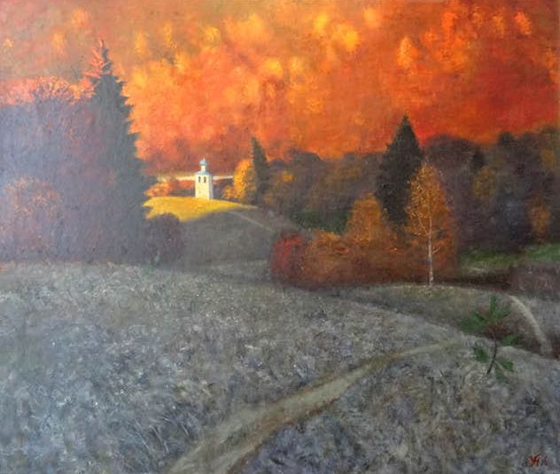 3. А. В. Чувин. Теплый свет. 2015–2016. Холст, масло 3. А. В. Чувин. Теплый свет. 2015–2016. Холст, масло