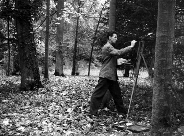 2. А. К. Соколов на этюдах во Франции. 1960 г. 2. А. К. Соколов на этюдах во Франции. 1960 г.