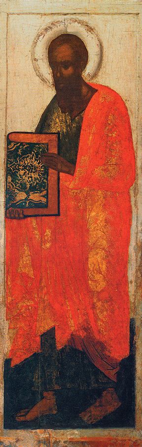 3. Апостол Павел. Деисусный чин церкви Успения с Пароменья. Ок. 1444. ПГОИАХМЗ 3. Апостол Павел. Деисусный чин церкви Успения с Пароменья. Ок. 1444. ПГОИАХМЗ