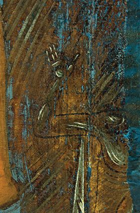 6. Богоявление – Крещение Середина XVI в. Погост Камно Фрагмент 6. Богоявление – Крещение Середина XVI в. Погост Камно Фрагмент